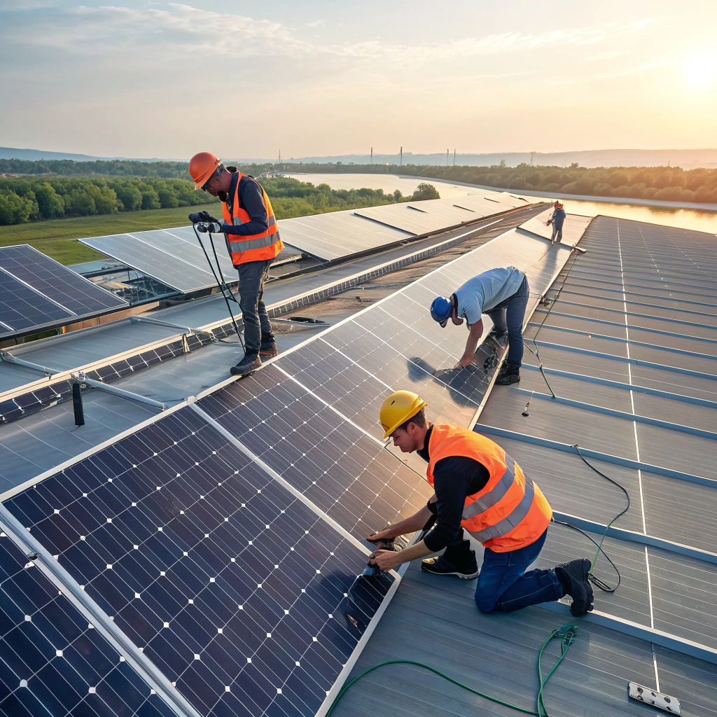 Solar Installation Image